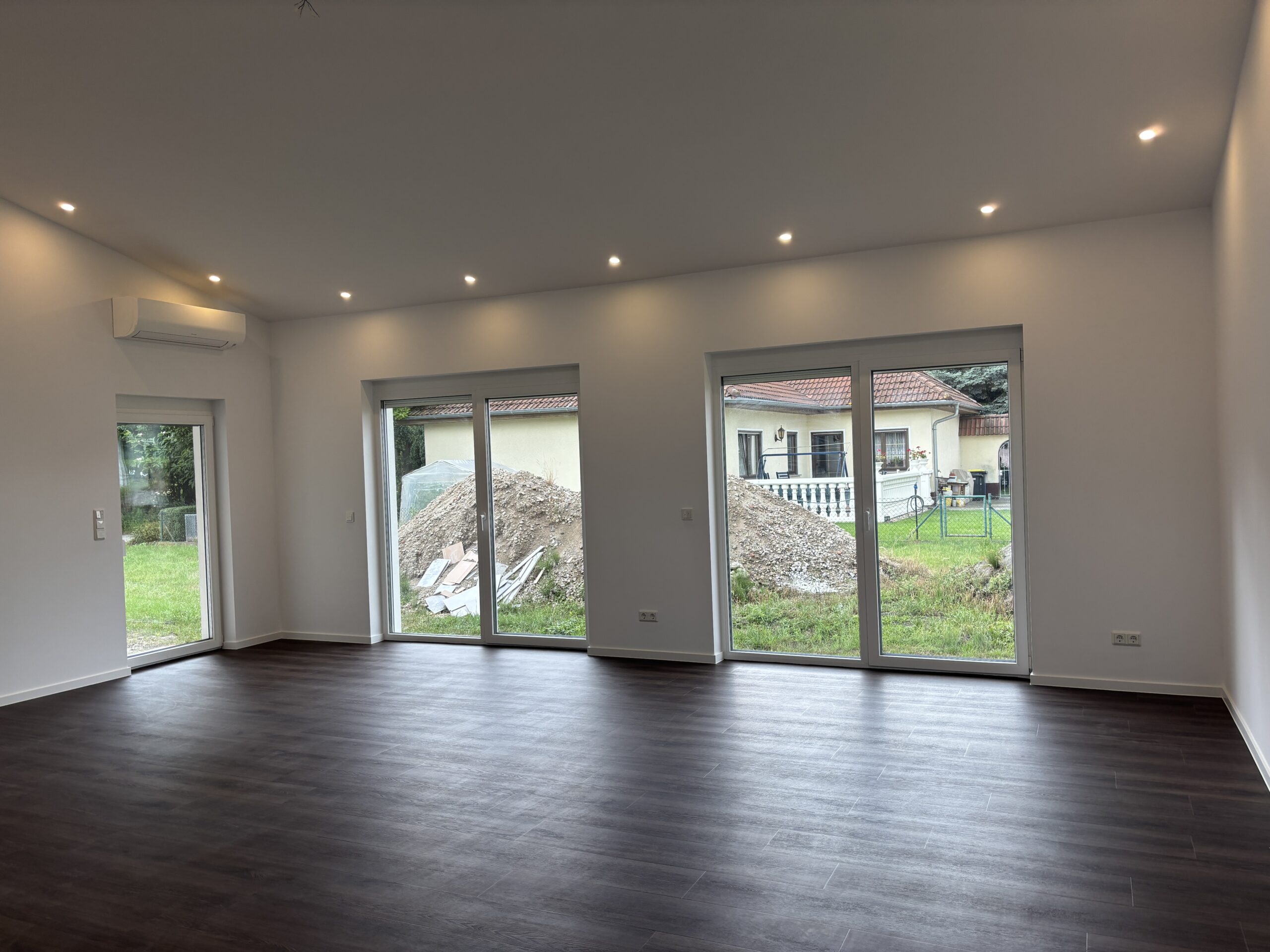 Wohnzimmer Blick in den Garten