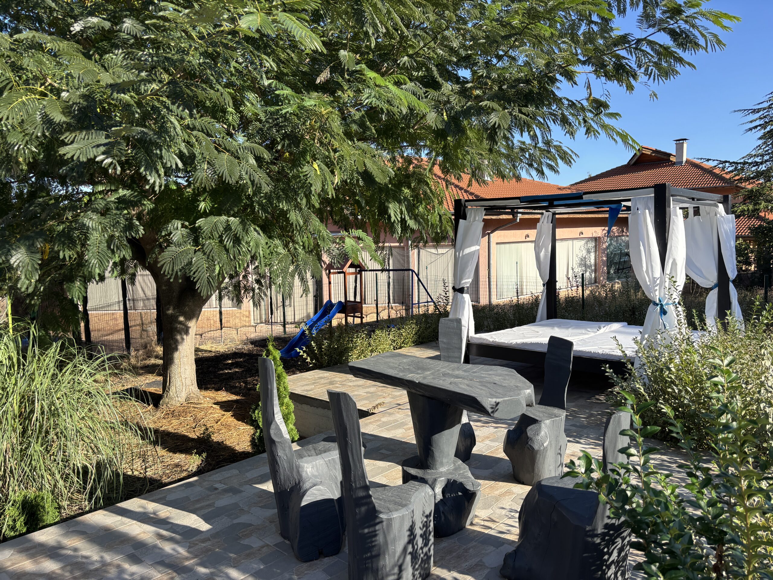 Sitzbereich im Freien