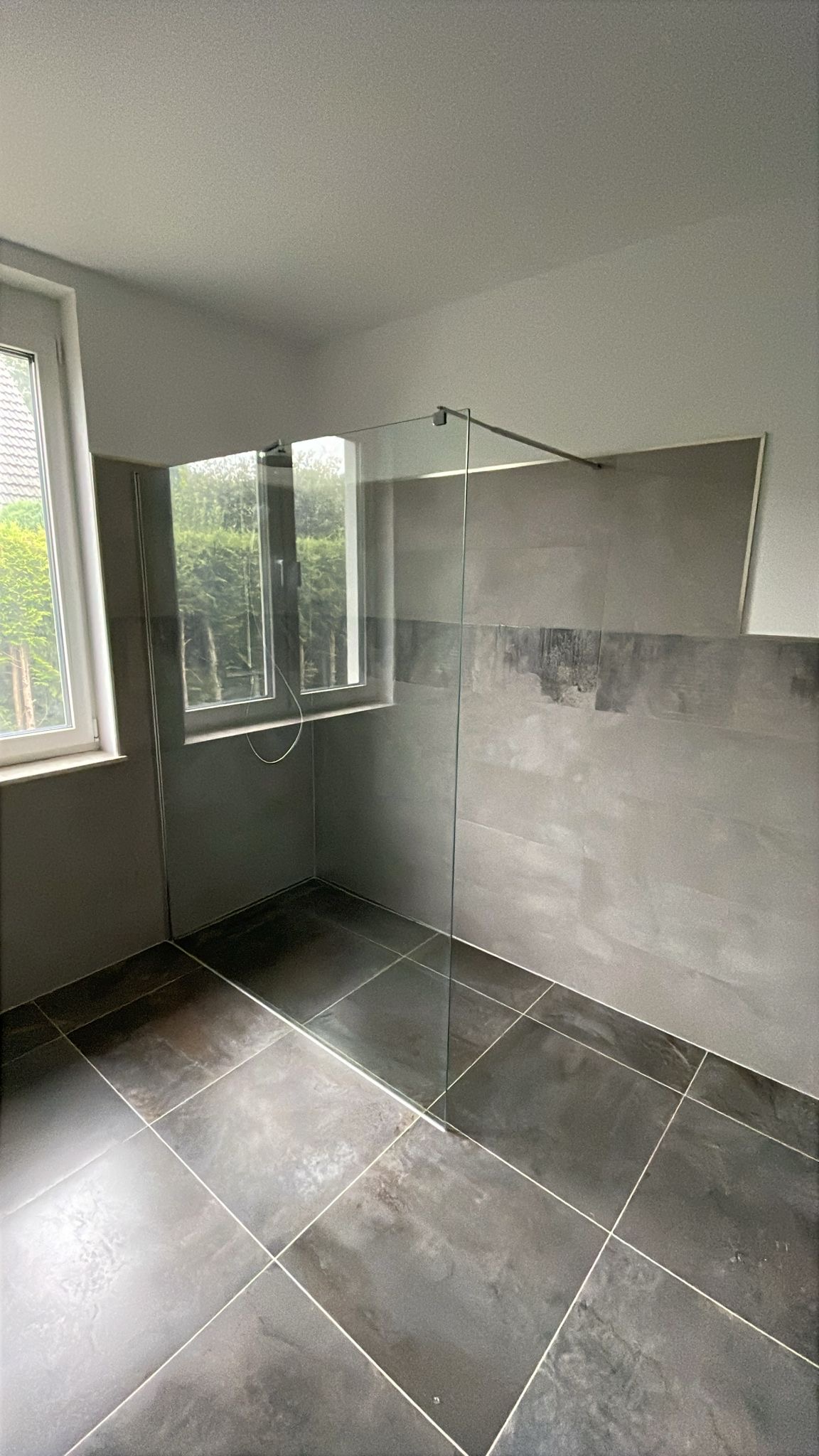 Ebenerdige Dusche